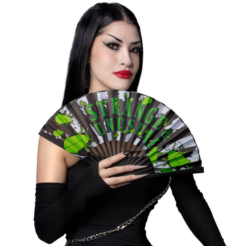 Strange And Unusual Fabric Fan