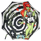 Skull Handle Zombie Girl Anti UV Umbrella