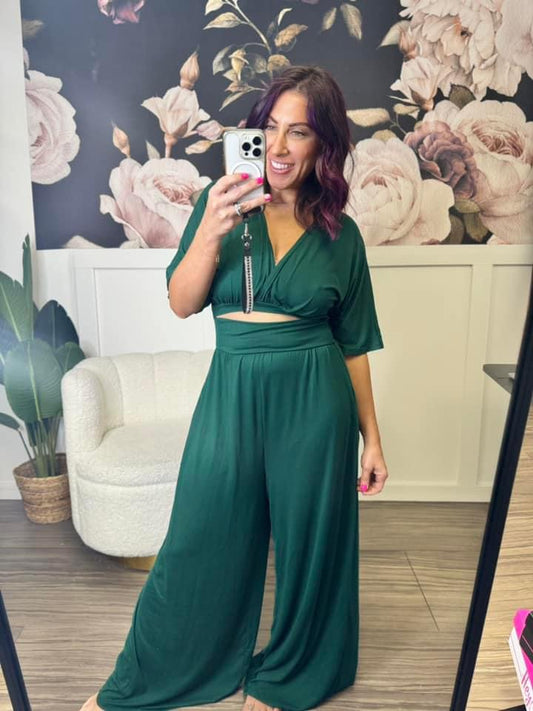 Brami Plunge Neckline Romper