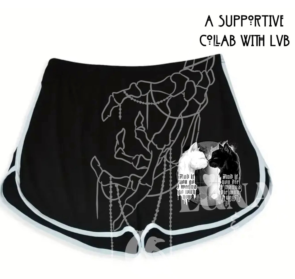 SOAD - And if you go; I wanna go with you - Track & Yoga Shorts