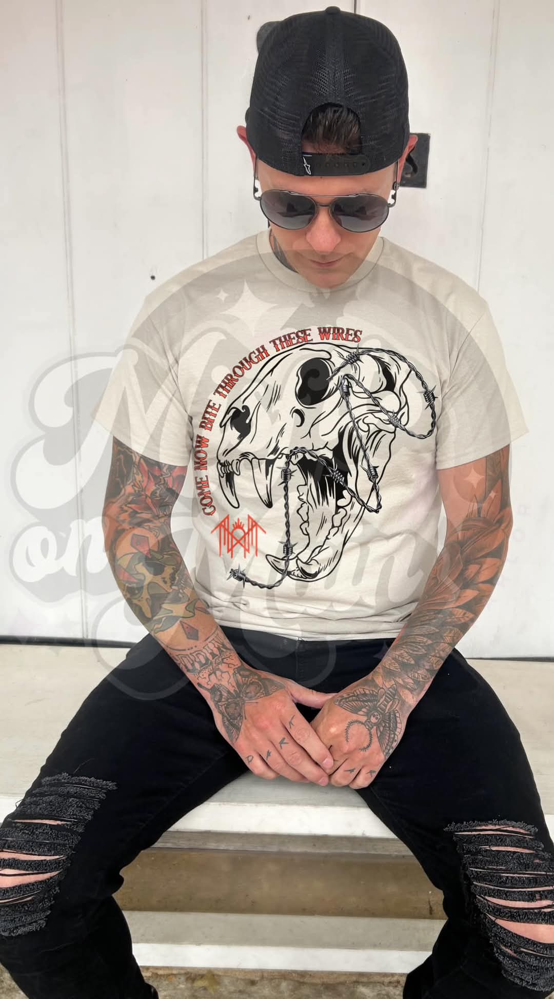 Bite through these wires