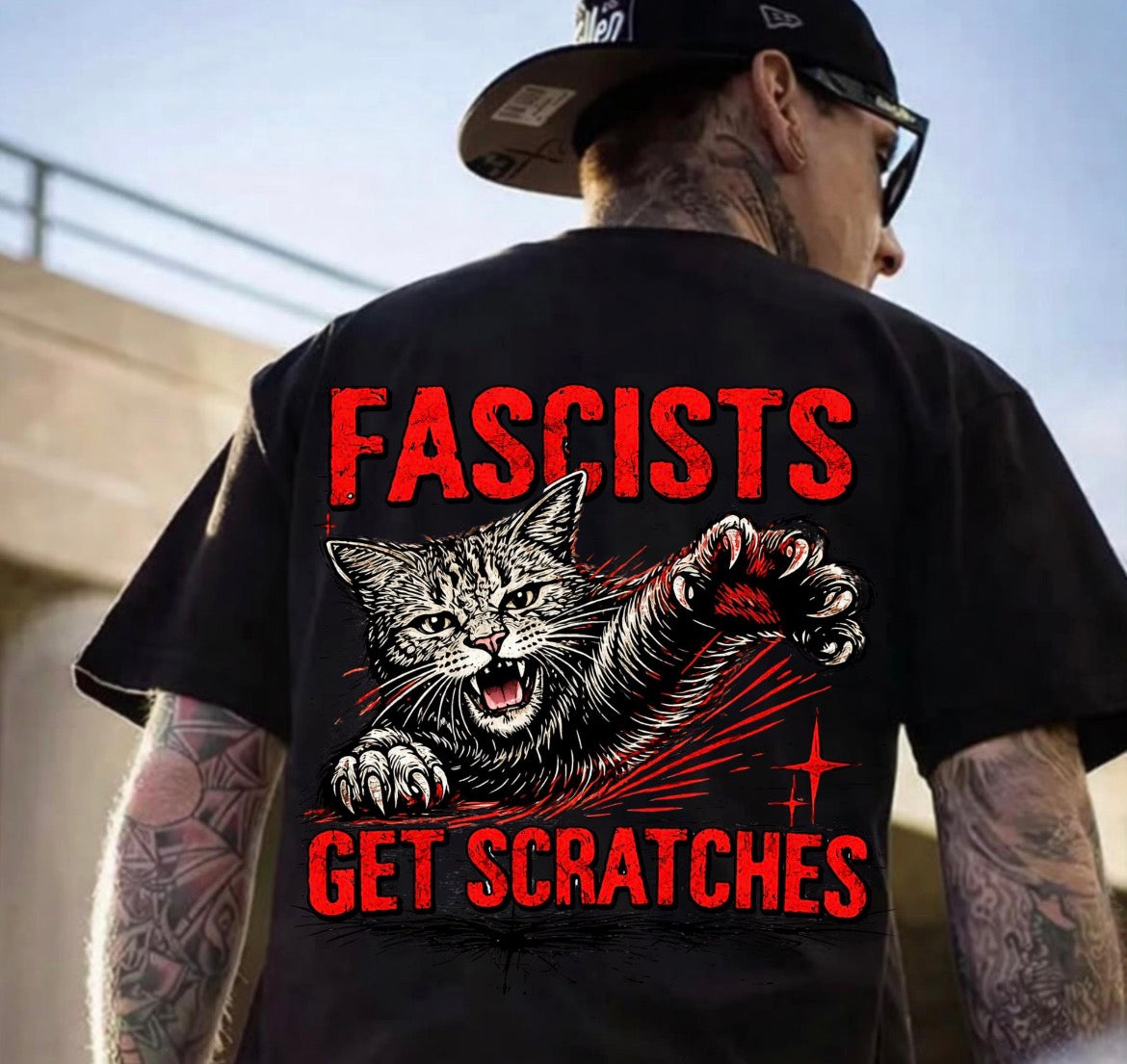 Facists Get Scratches