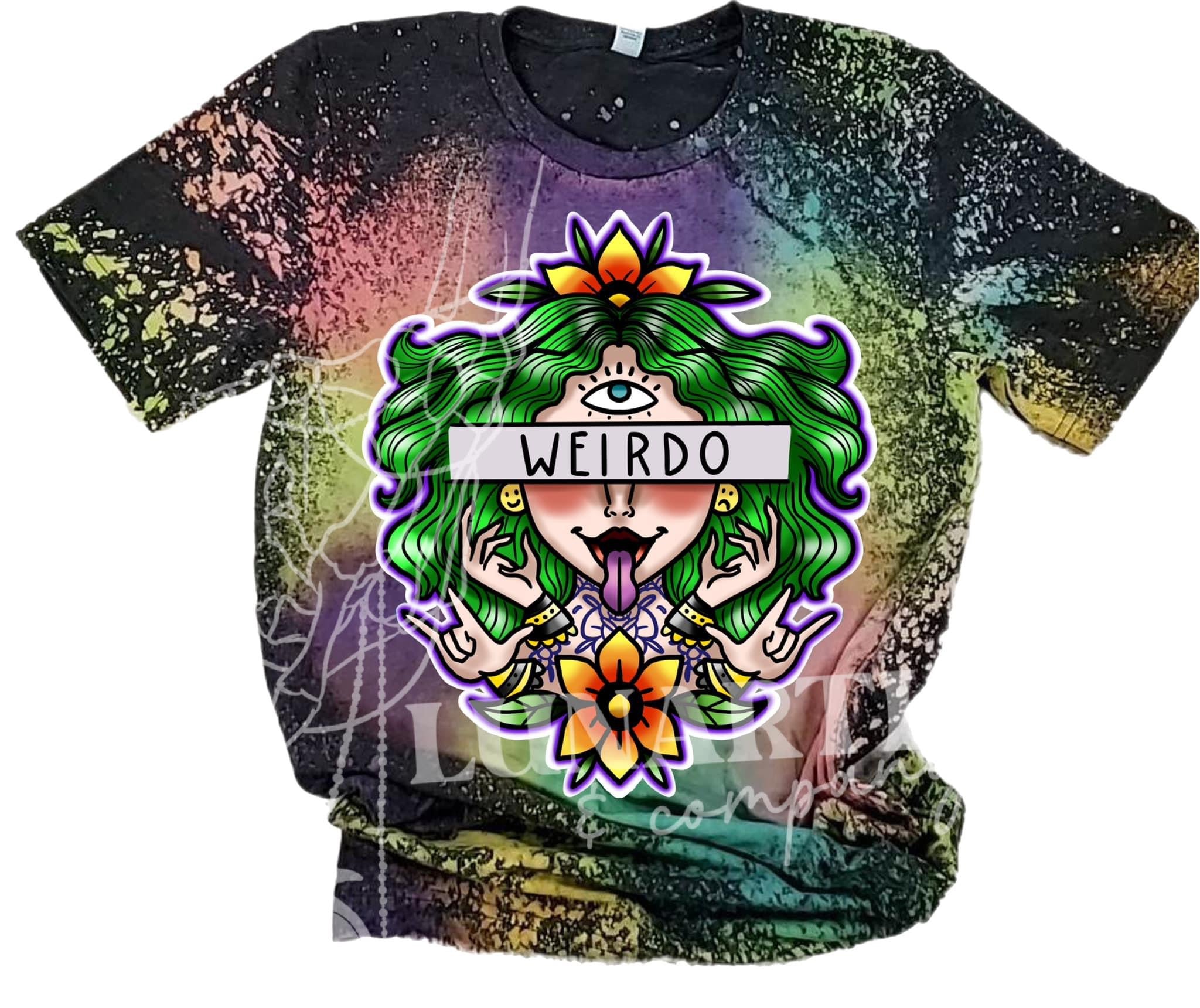 Weirdo - Reverse Tie Dye T-Shirt