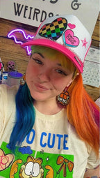 Custom Trucker Patch Hat!