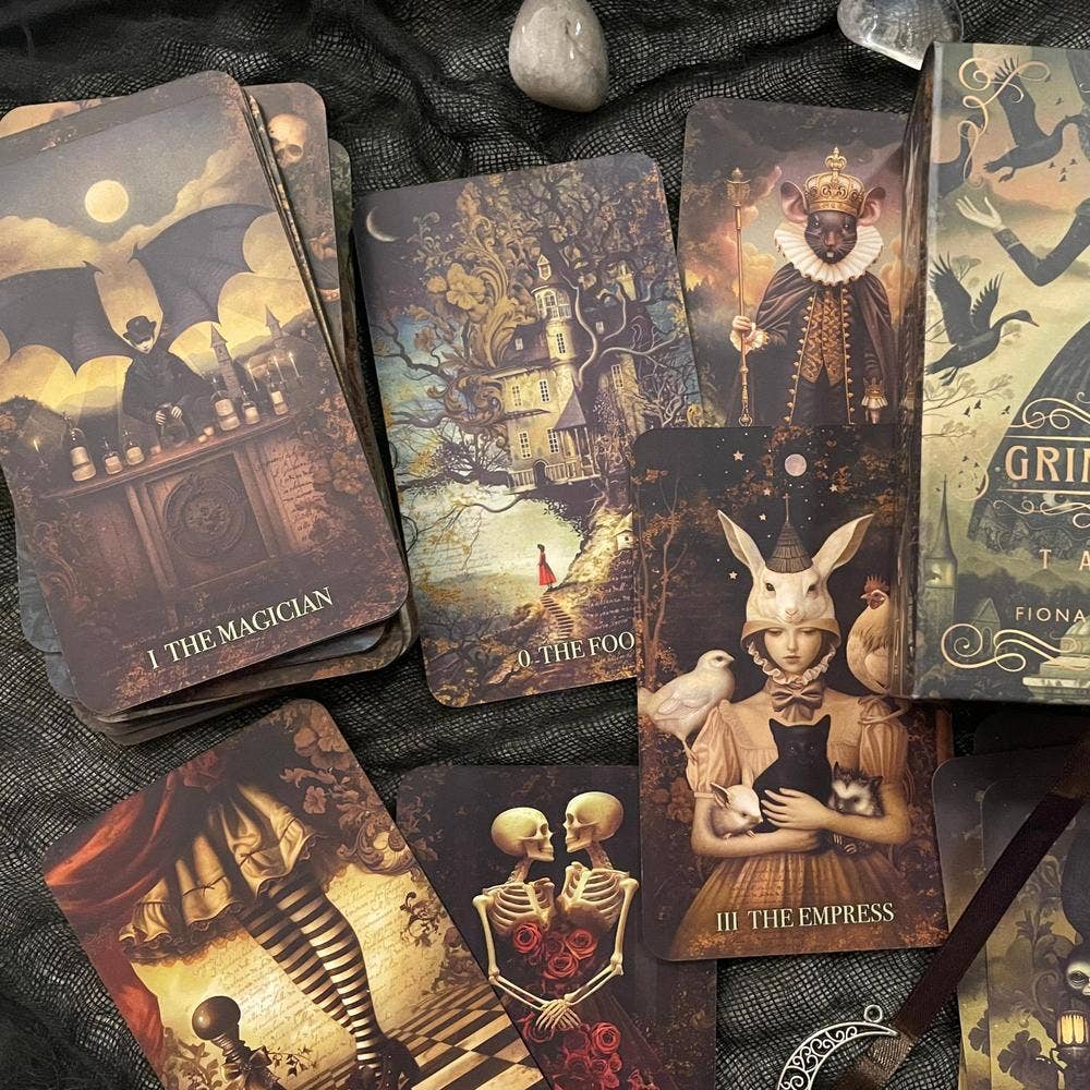 Grim Tales Tarot Kit: A Gothic Fairytale Tarot Deck