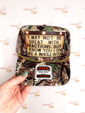 A Whole B!T%H Trucker Hat