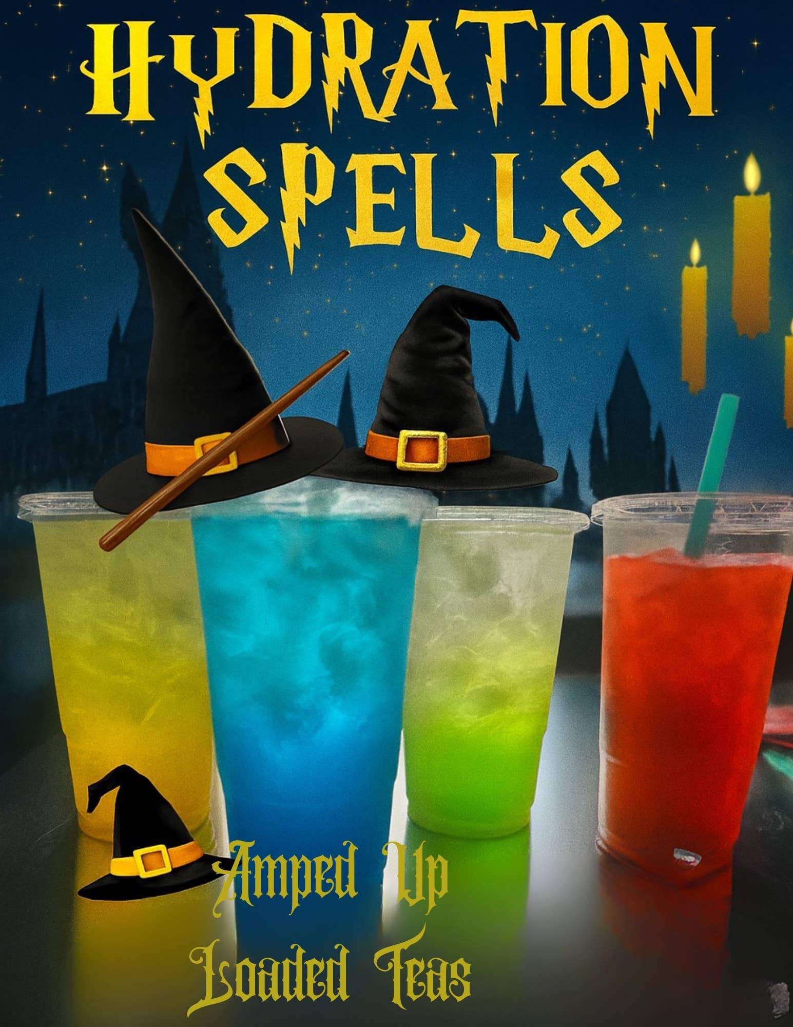 Slytherin Hydration Tea